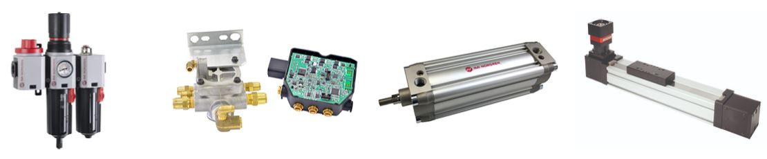 Pneumatinė judesio valdymo įranga 